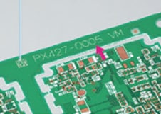 PCBへの2次元コード印字