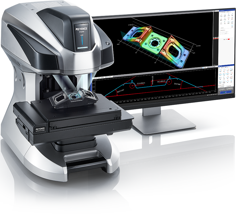 新商品 広域な「面」を瞬間的に測る ワンショット３D形状測定機 VR-5000