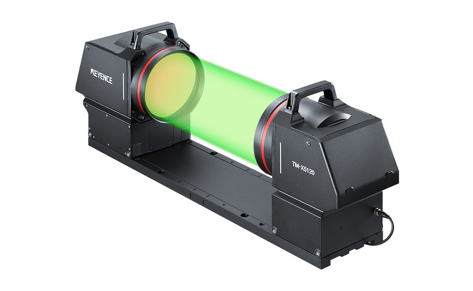 TM-X5000シリーズ センサヘッド 内径測定用 インライン投影画像測定器
