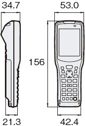 BT-W70外形寸法図