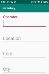 棚卸しサンプル