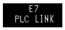 本体表示 E7 PLC LINK
