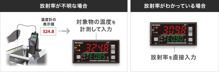 デジタル放射温度センサ - FT シリーズ | キーエンス