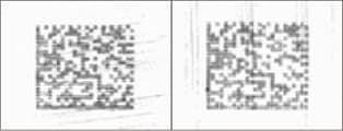 切削・加工面に印字された2次元コード 【B図】