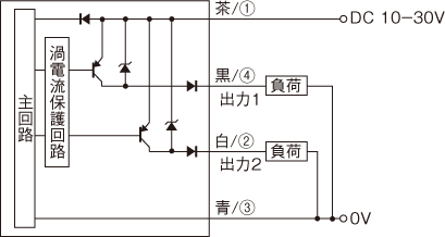 入出力回路図 : アンプ内蔵型光電センサ | キーエンス