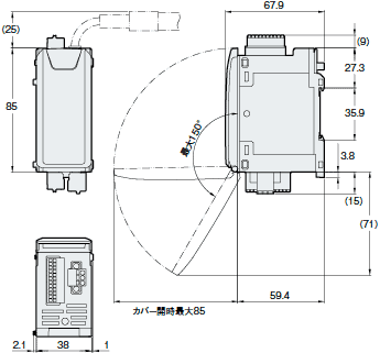 QS-10N外形寸法図