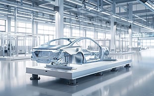 ギガキャストの寸法測定