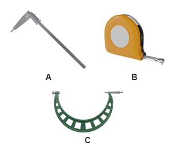 手作業による測定