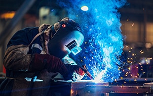 製缶・溶接品の寸法測定