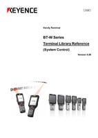 BT-Wシリーズ 端末ライブラリリファレンス [システム制御編] Ver.4.50