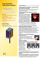 BL-600シリーズ 超小型 レーザ式バーコードリーダ カタログ