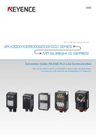 SR-X300/X100/5000/2000/1000シリーズ MITSUBISHI Q SERIES 接続ガイド: RS-232C PLC リンク通信