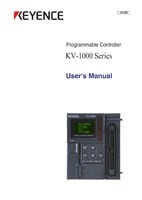 KV-1000シリーズ ユーザーズマニュアル