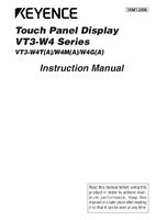 VT3-W4T(A)/W4M(A)/W4G(A) 取扱説明書