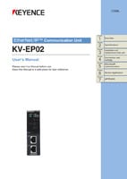 KV-EP02 ユーザーズマニュアル