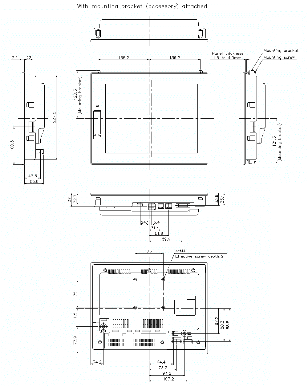 VT5-WX12 Dimension 02