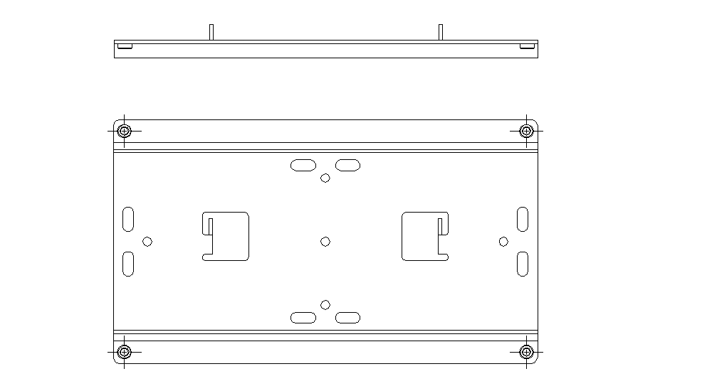 SR-BX2/BRACKET Dimension