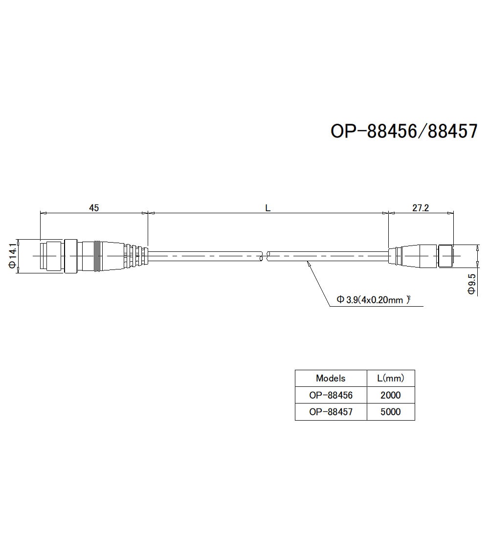 OP-88456/88457 Dimension