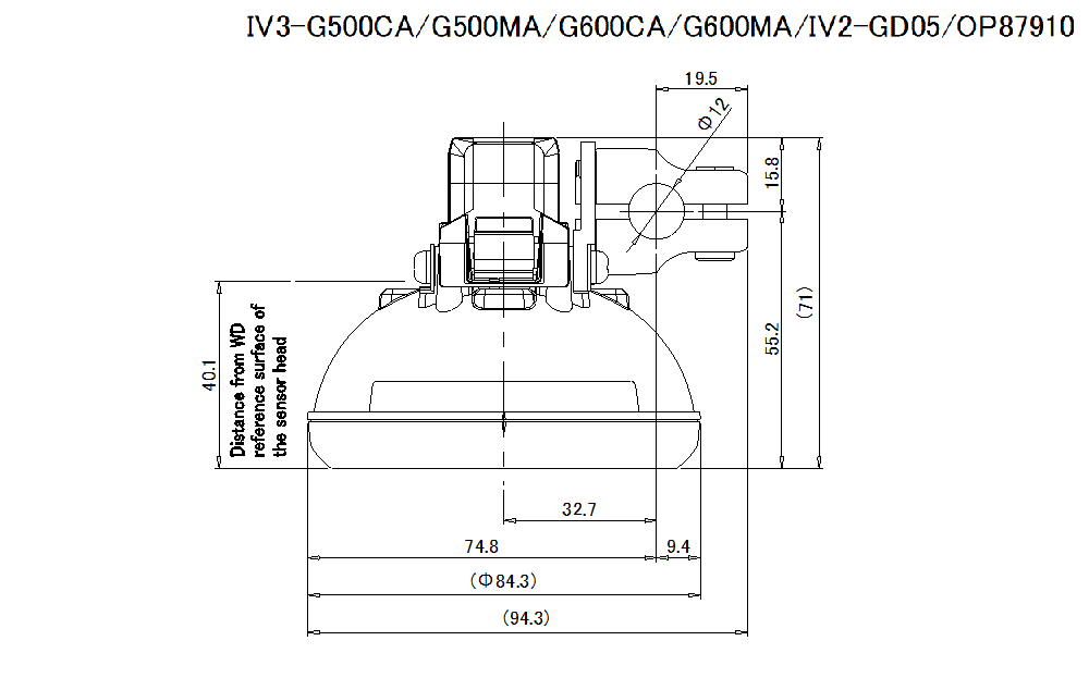 IV3-G/GD05/OP-87910 Dimension 01