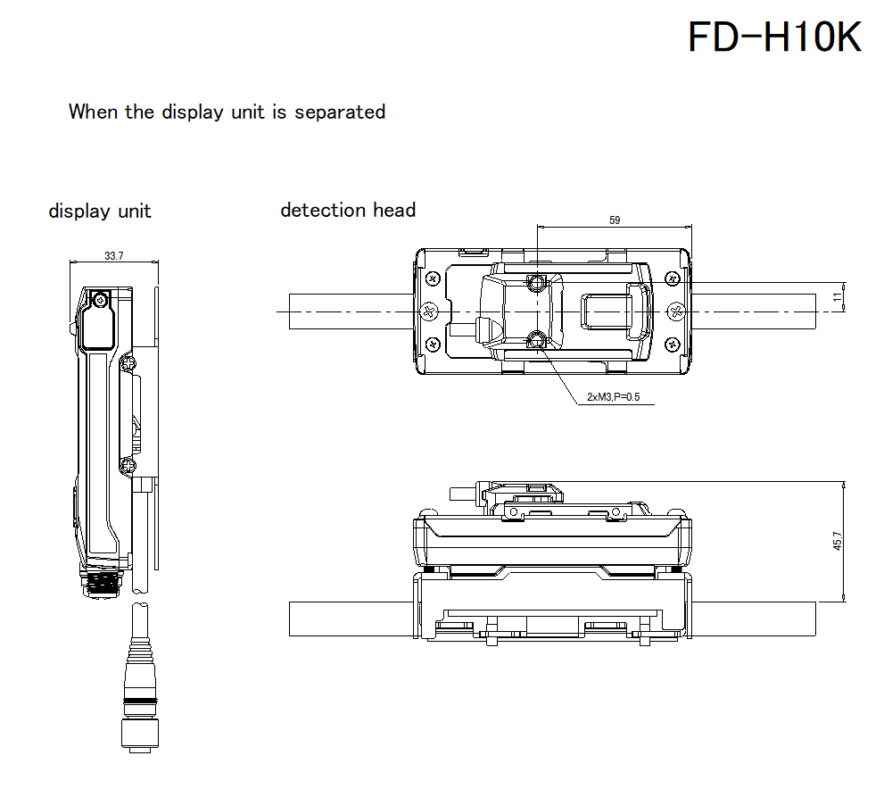FD-H10K Dimension