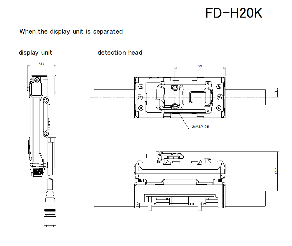 FD-H20K Dimension