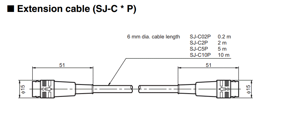 SJ-C02P/C2P/C5P/C10P Dimension