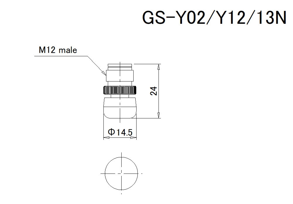 GS-Y02/12/13N Dimension