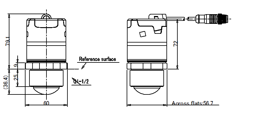 FR-LM20(L)/LP20(L) Dimension