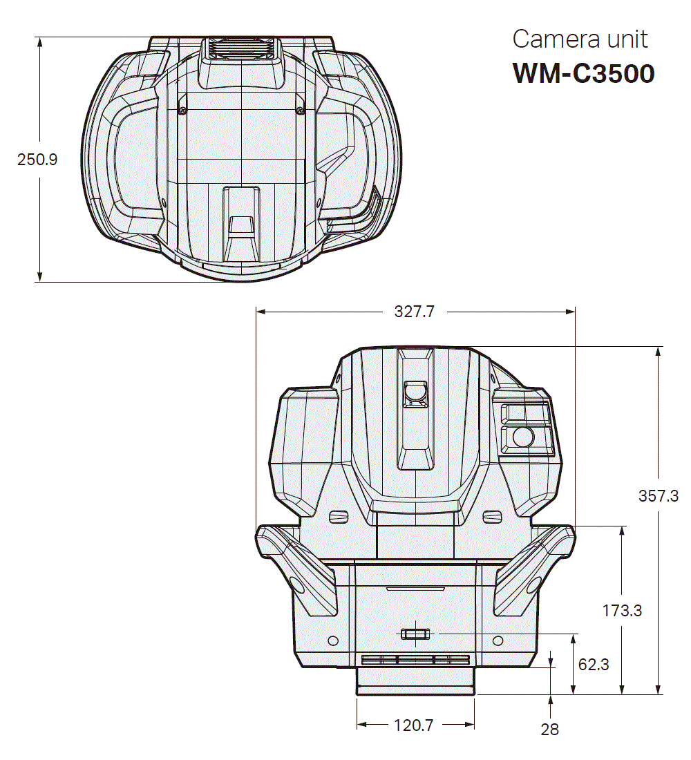 WM-C3500 Dimension