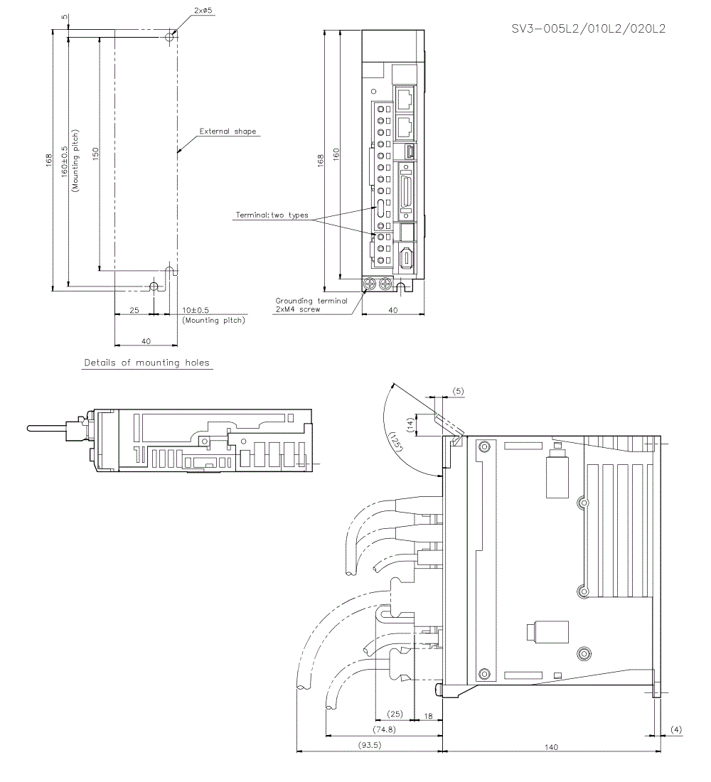 SV3-005/010/020L2 Dimension