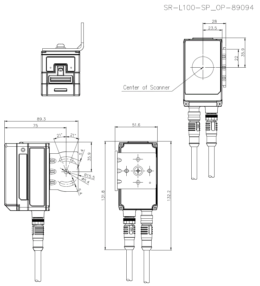 SR-L100-SP_OP-89094 Dimension