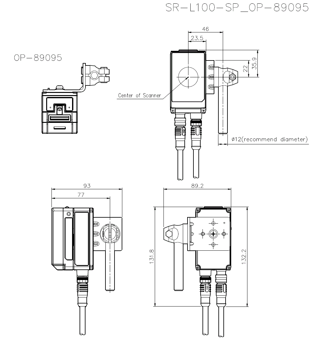 SR-L100-SP_OP-89095 Dimension