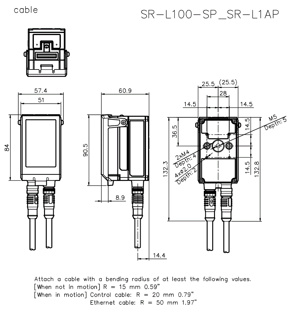SR-L100-SP_SR-L1AP Dimension