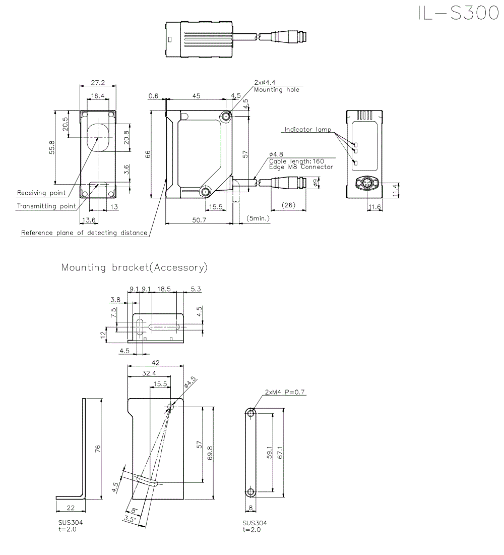 IL-S300 Dimension 01
