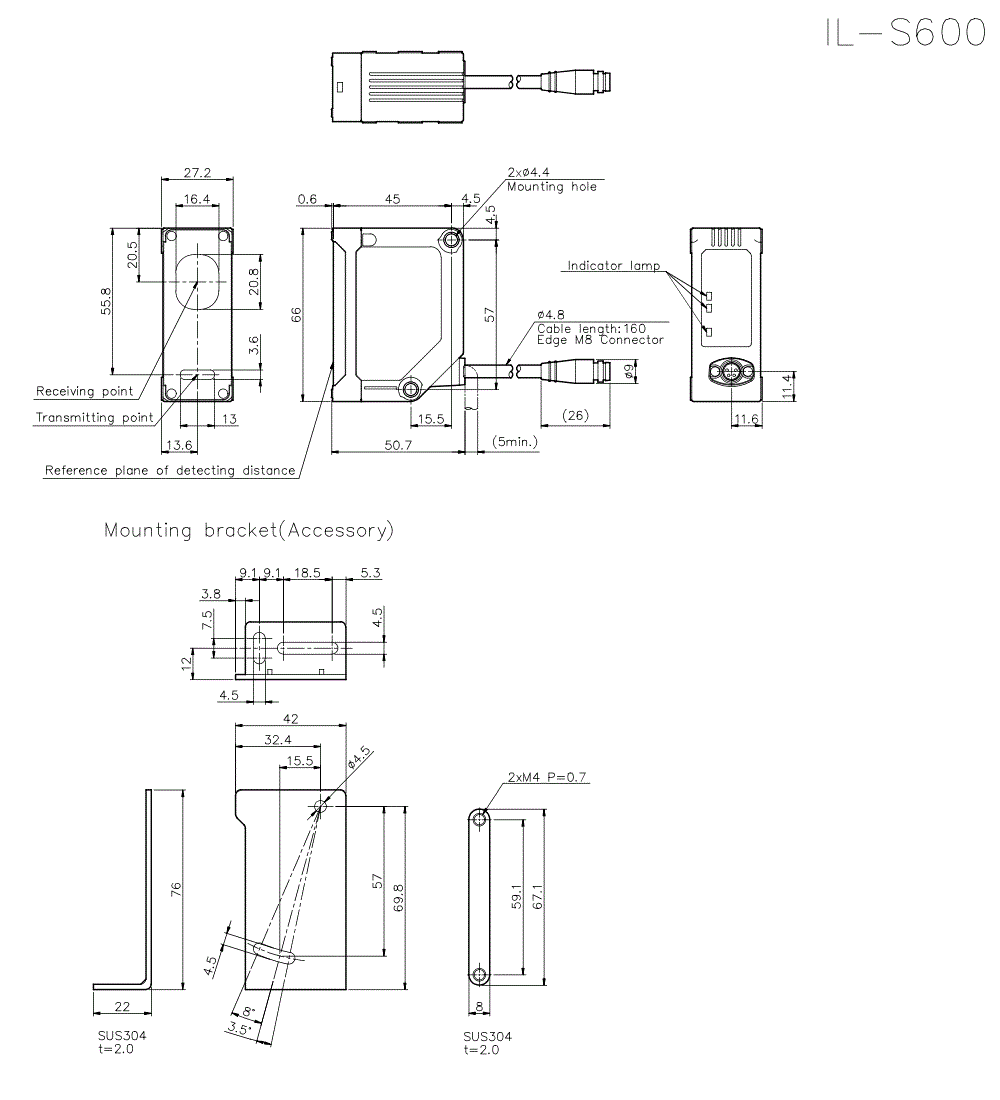 IL-S600 Dimension 01