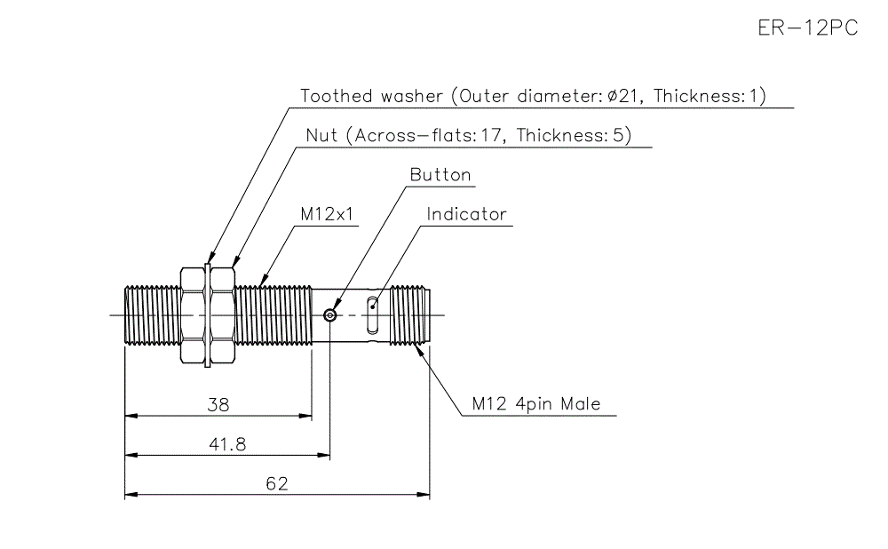 ER-12PC Dimension