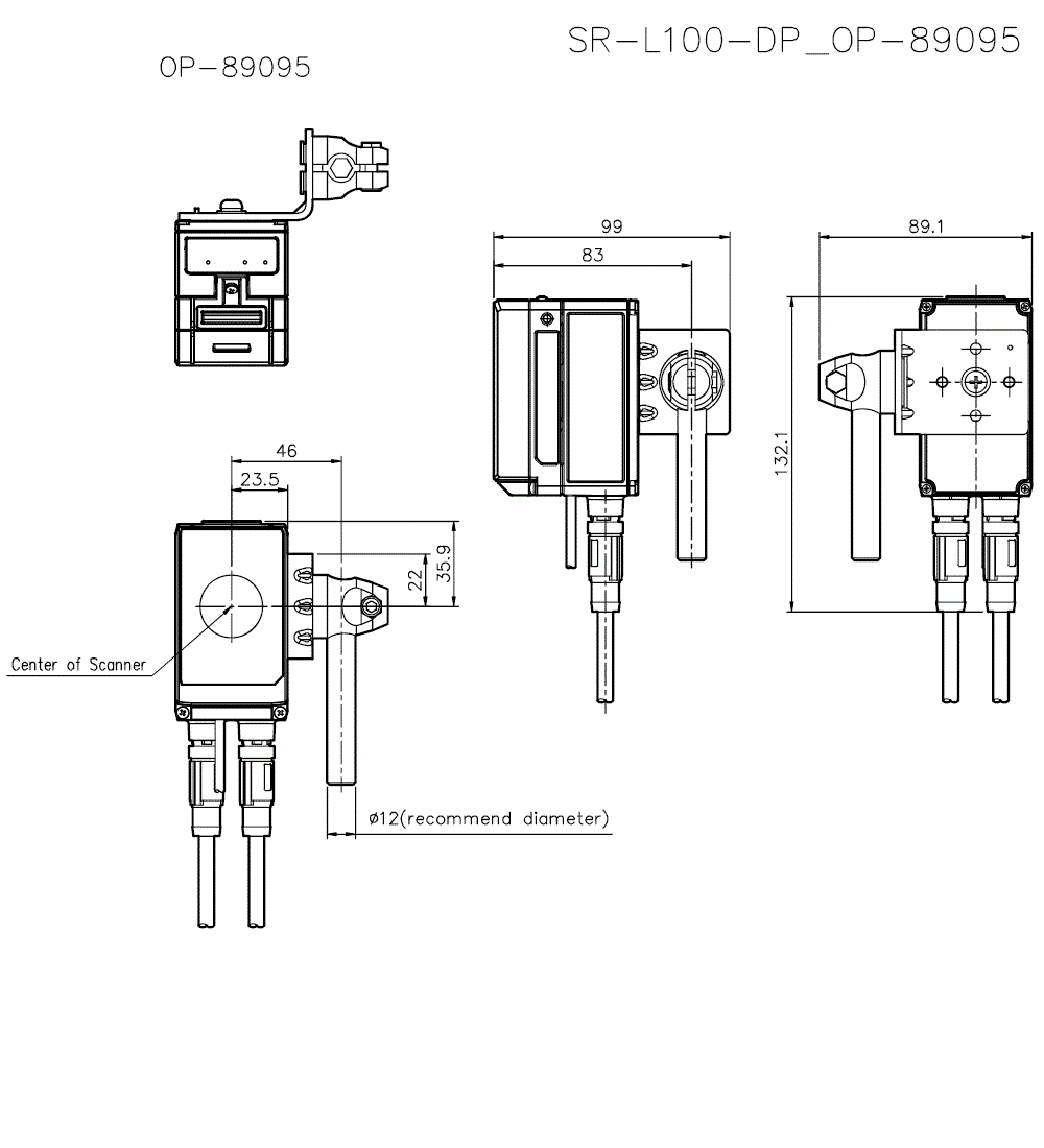 SR-L100-DP_OP-89095 Dimension