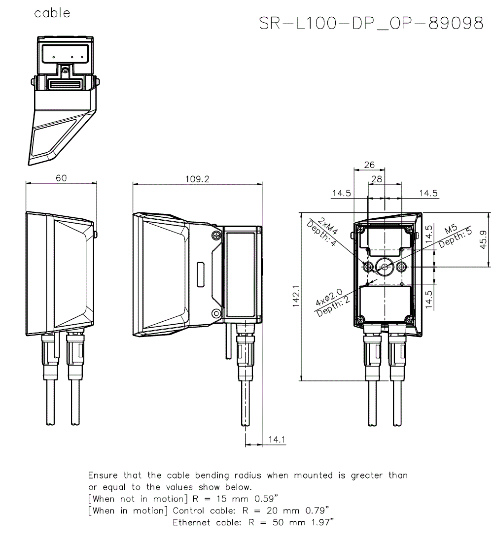 SR-L100-DP_OP-89098 Dimension