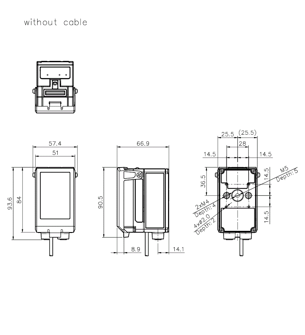 SR-L100-DP_SR-L1AP Dimension
