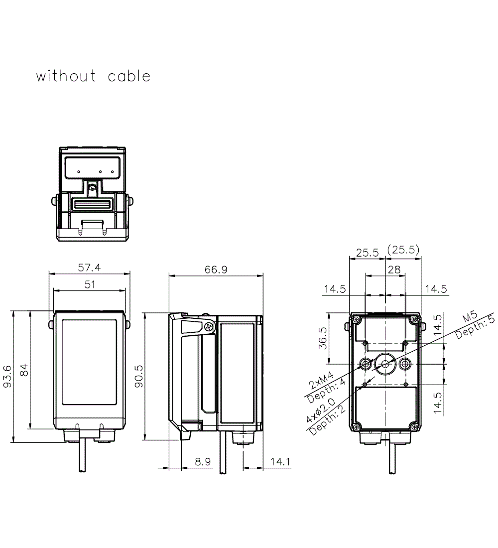 SR-L200-DP_SR-L2AP Dimension