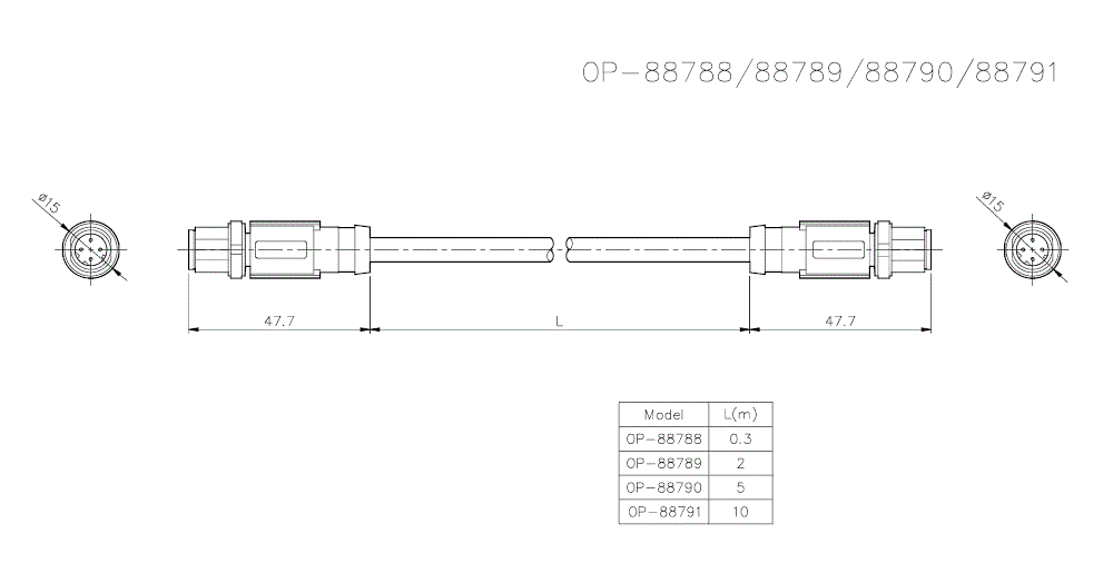 OP-88788/88789/88790/88791_2 Dimension