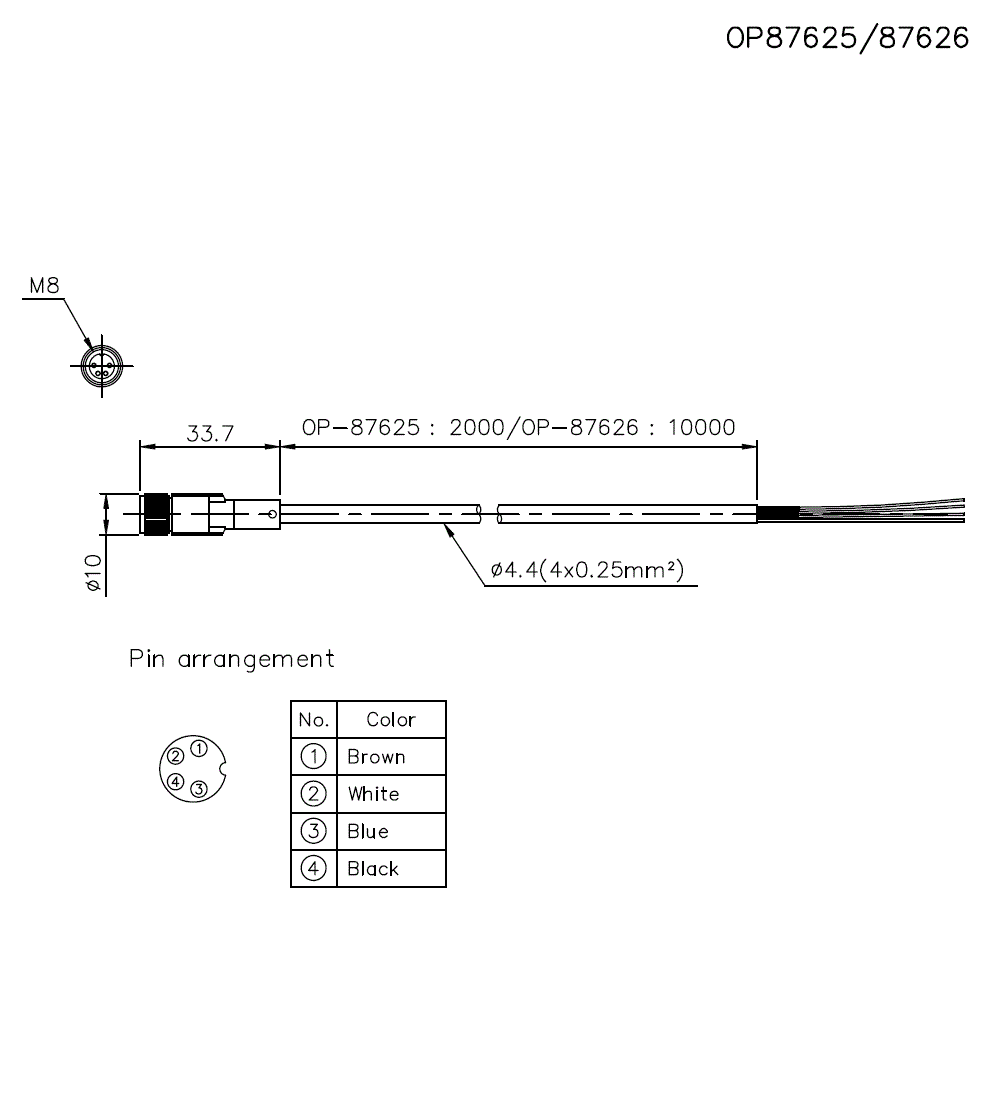 OP-87625/87626 Dimension