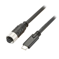 CS-LP12 - M12 5pin-USB TypeC用ケーブル 1ｍ