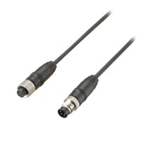 OP-89303 - M8 4pin メス-M8 4pin オス ケーブル 5m