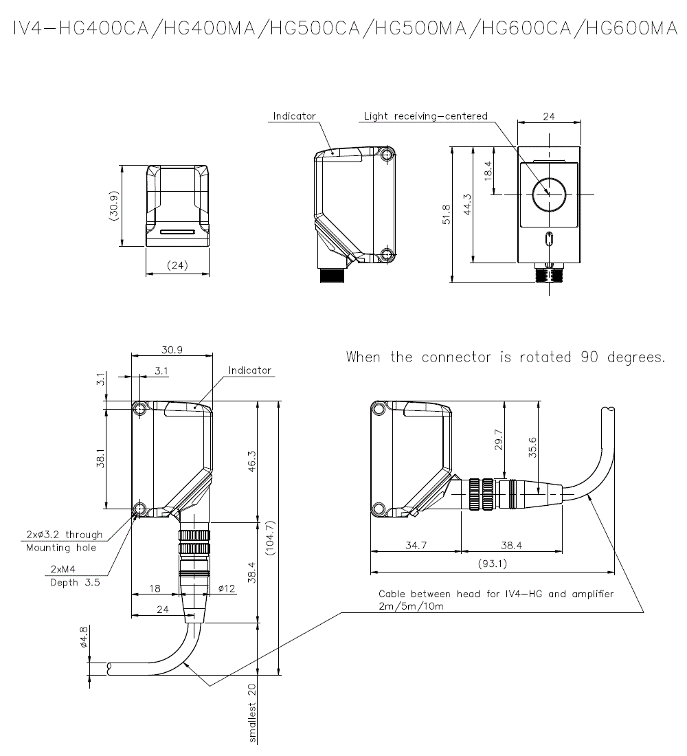 IV4-HG Dimension