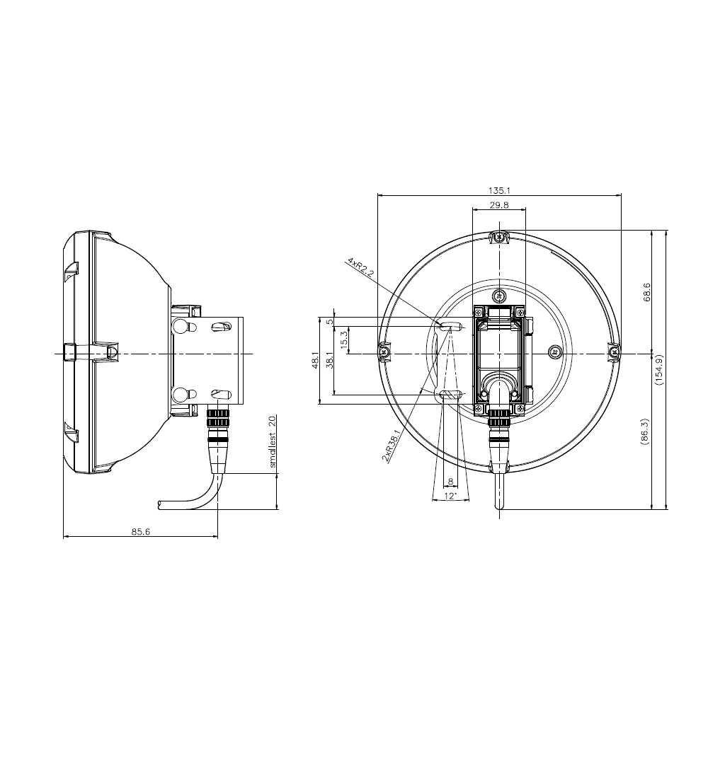 IV4-HG_GD10_87909_CABLE Dimension
