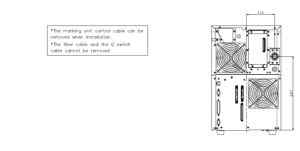 MD-X2000/2500/2020/2520/MD-C1/CONTROLLER Dimension 02
