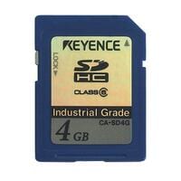 SDカード4GB(SDHC：インダストリアル仕様) - CA-SD4G | キーエンス