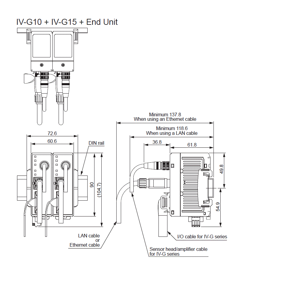 IV-G10/G15(Endunit) Dimension