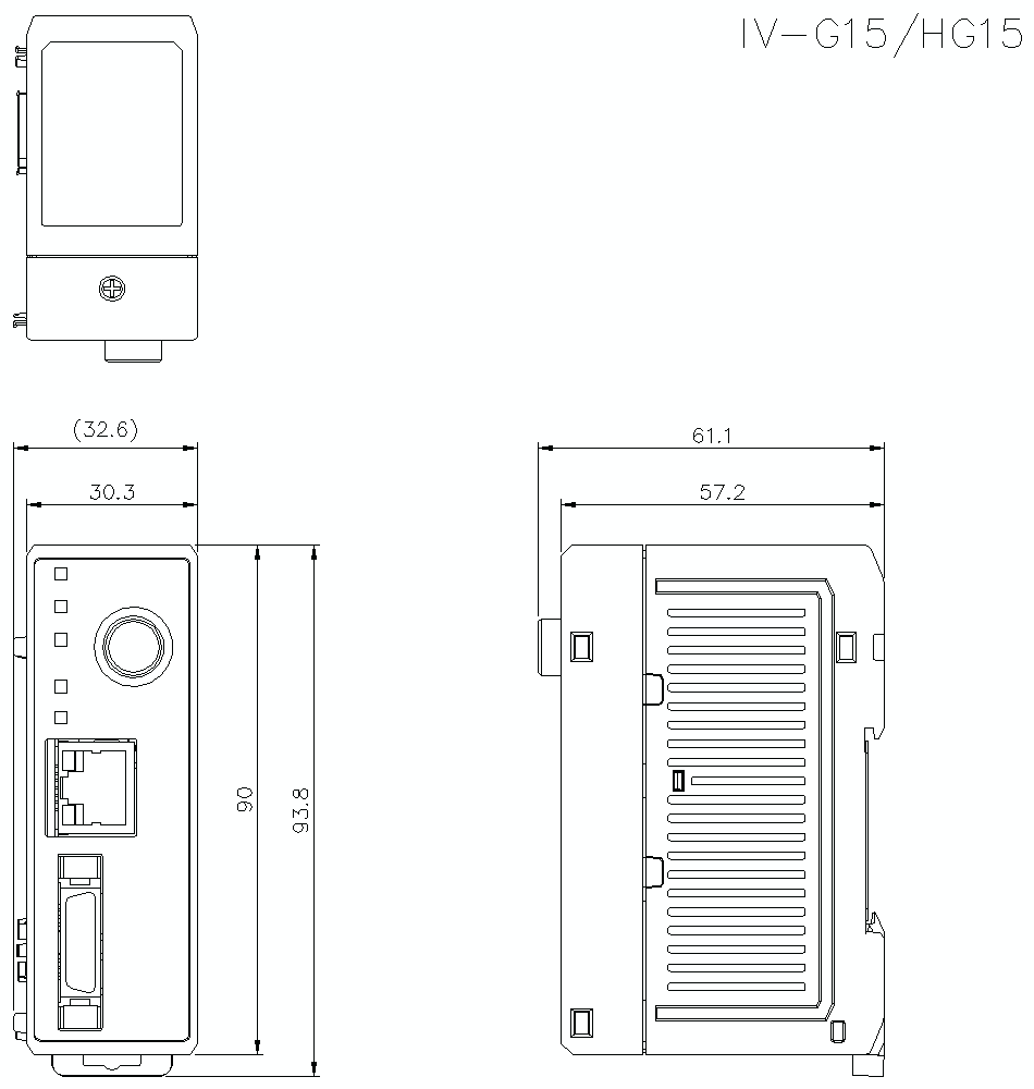 IV-G15/HG15 Dimension